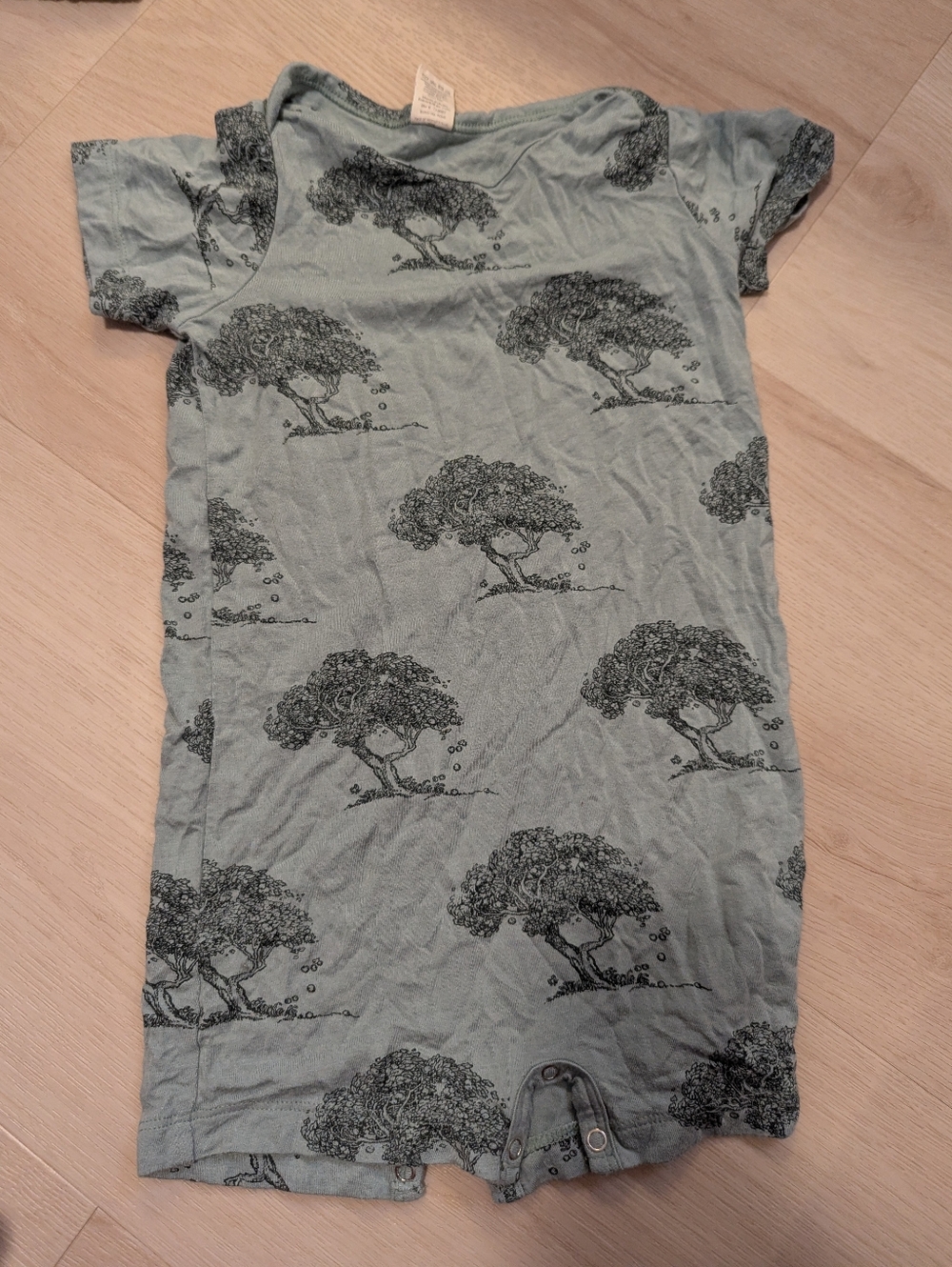 Kate Quinn Shortie Green Apple Tree - Bamboo - size 2T